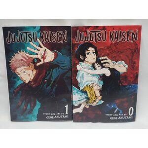 Jujutsu Kaisen Volume 0 Prequel and Volume 1 by Gege Akutami Manga English